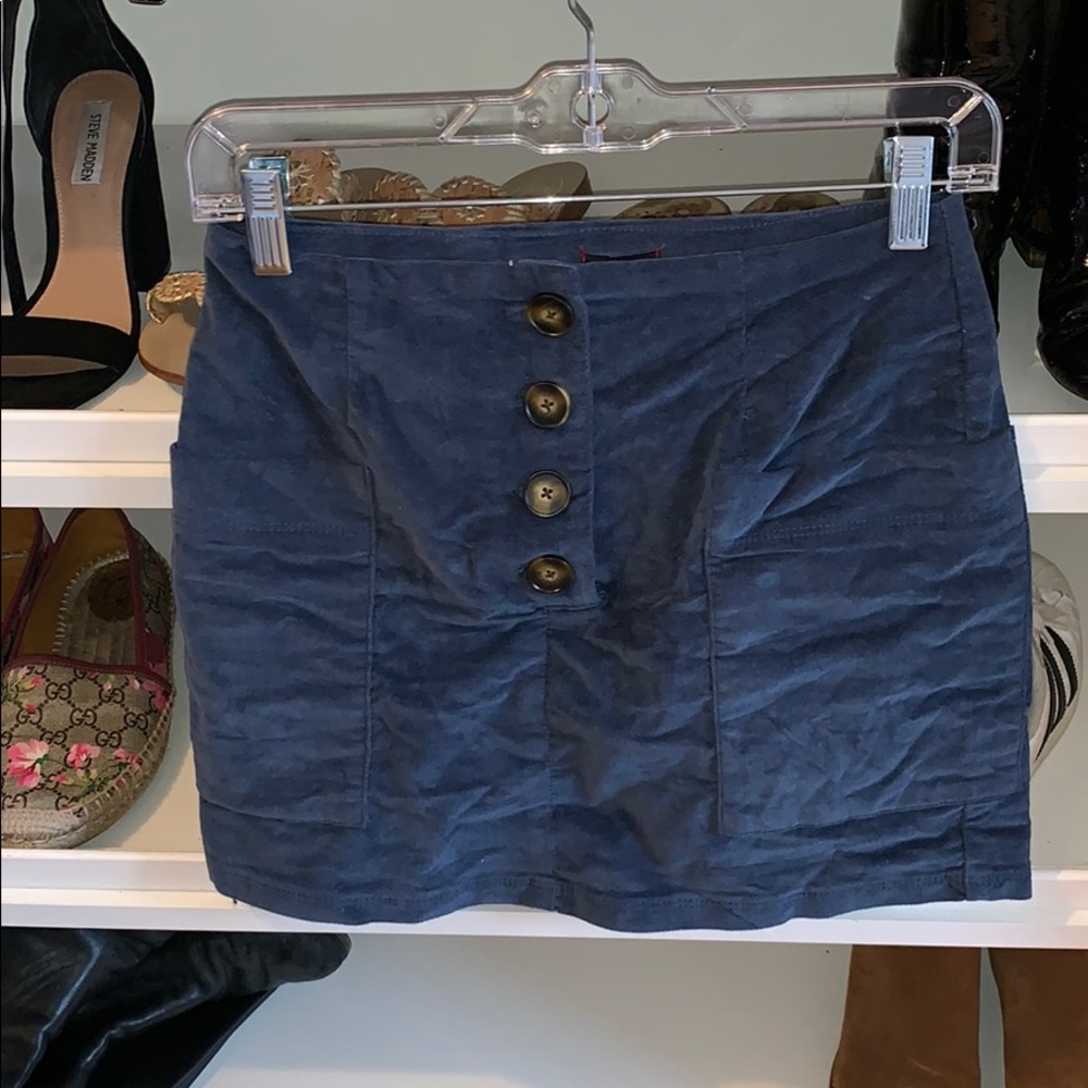 Urban Outfitters BDG blue skirt